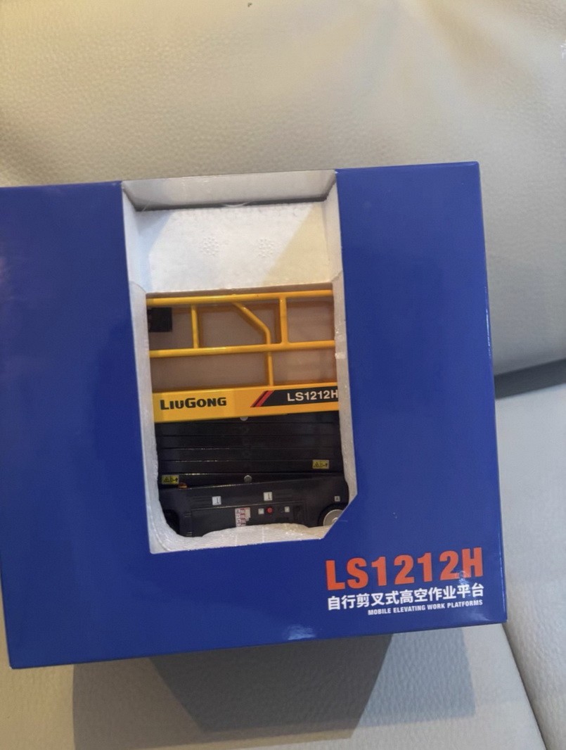1/25 Scale LIUGONG LS1212H Electric Scissor Lifts Diecat Model Toy Gift NIB