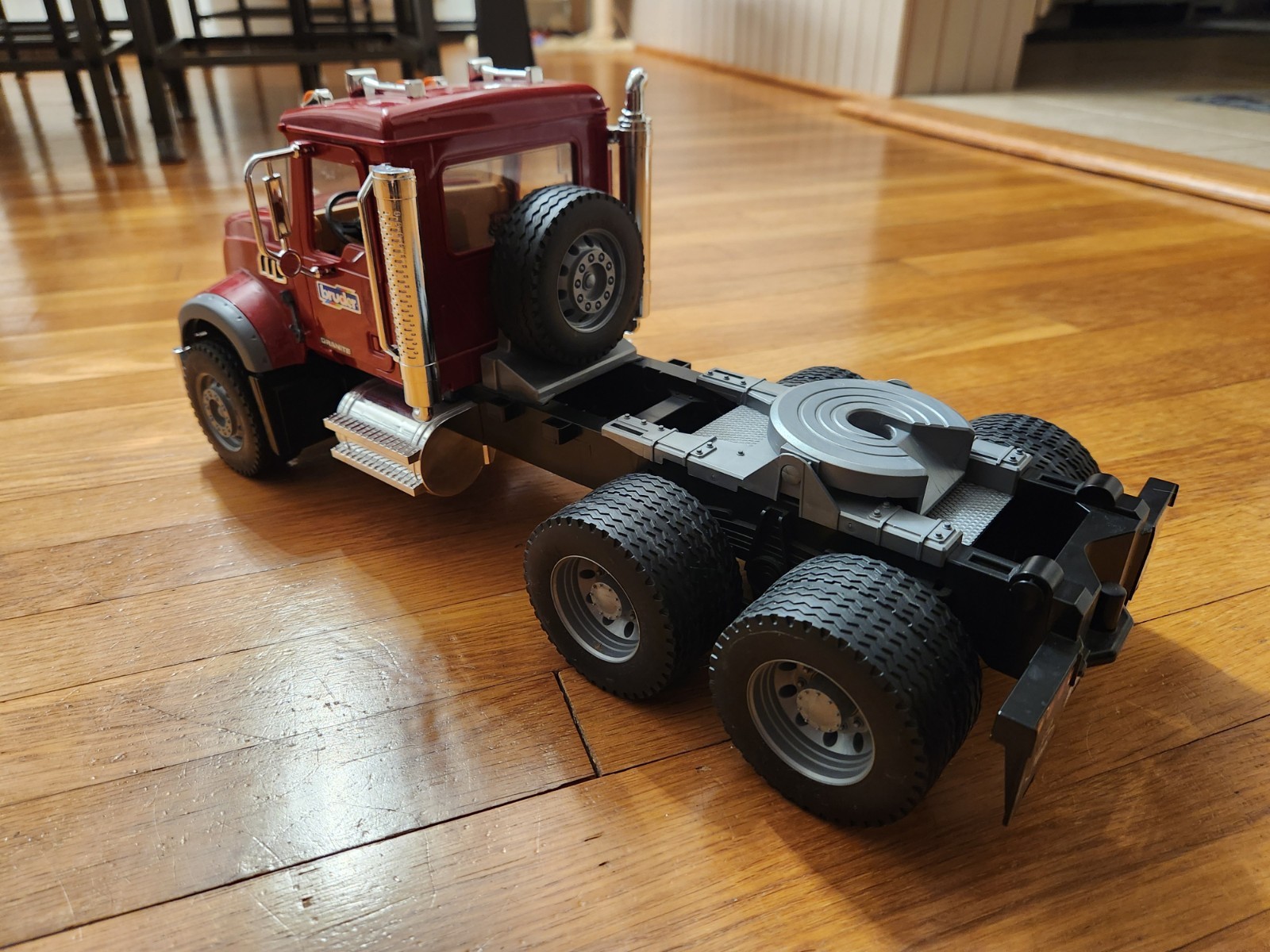BRUDER Mack Granite Truck Semi Cab 1:16 2007 Made in Germany Tractor Trailer