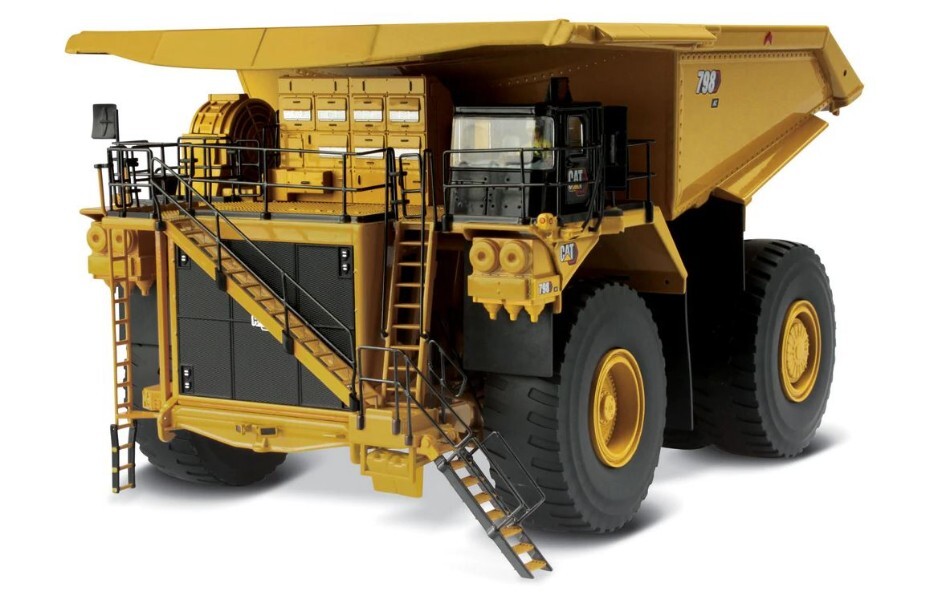 Diecast Model Truck Master CAT 798 AC MINING TRUCK 1:50 Road Vehicles