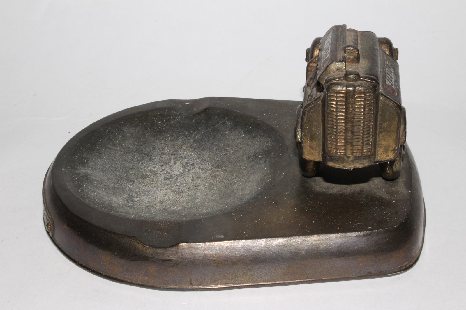 1930’s Jaegar Air Compressor Pot Metal Promo Ashtray, Original