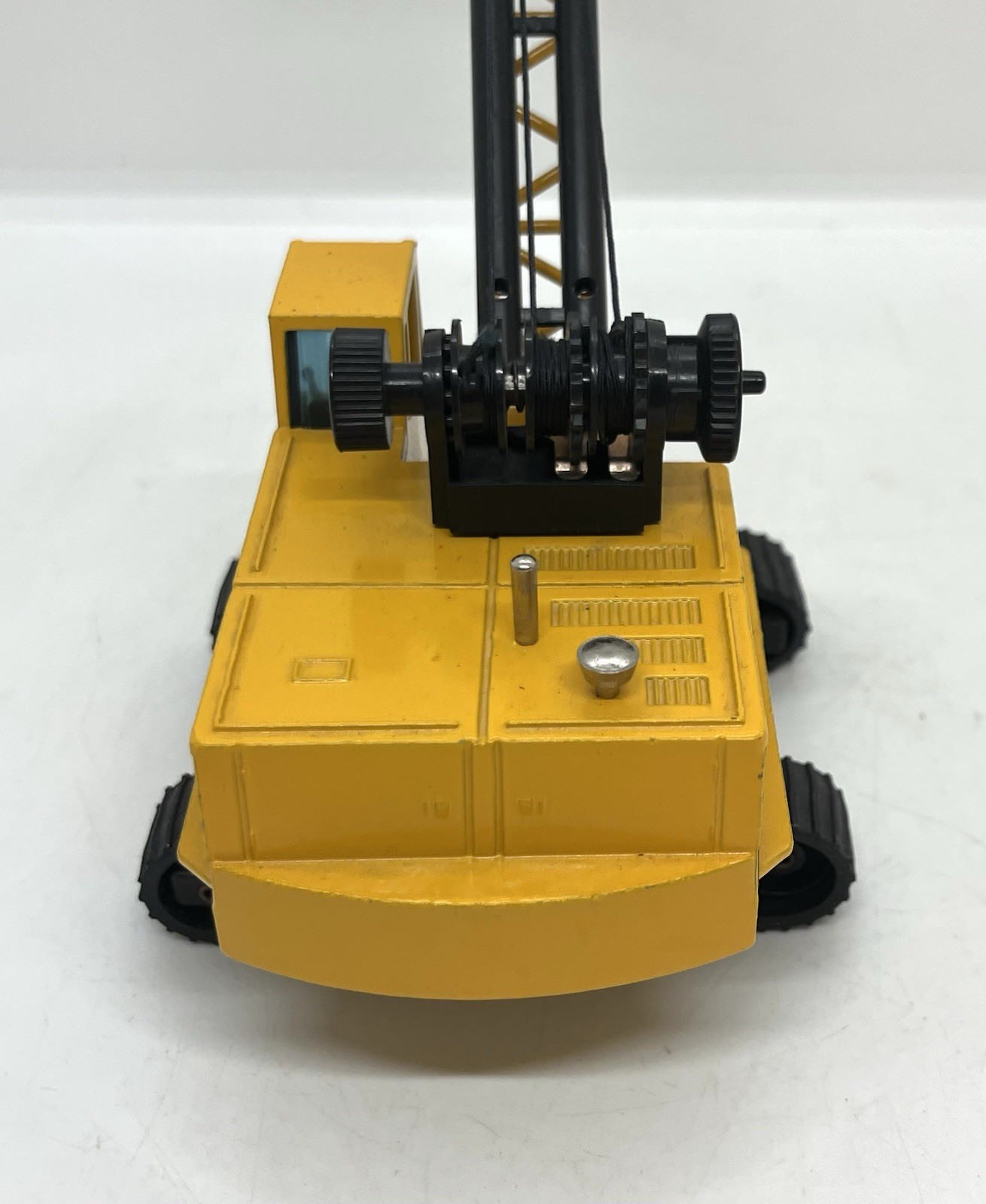 Lot Of 4 Joal Compact Diecast Cat Caterpillar C-591 Pipe Layer Crane Scraper