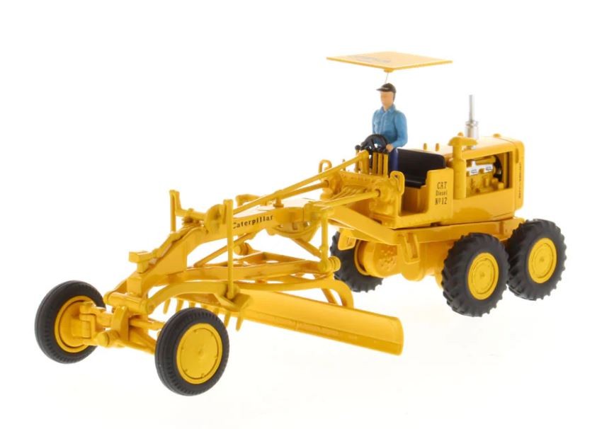DIECAST MASTERS – CATERPILLAR Motor Grader No. 12 – 1/50 – DCM85761