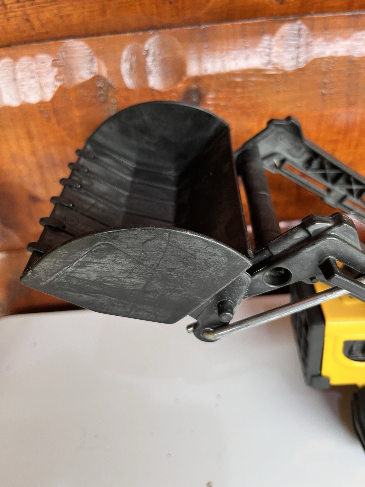 TONKA Hasbro 2012 Backhoe Front End Loader Construction Truck Die-cast 92534