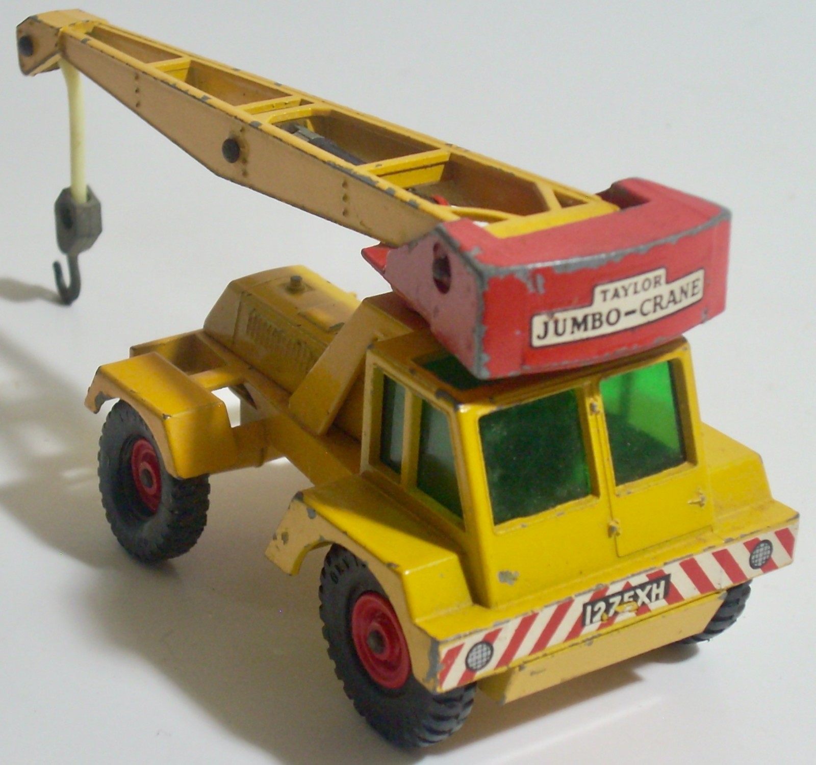 VINTAGE LESNEY MATCHBOX KING SIZE #K-14 TAYLOR JUMBO CRANE MADE IN ENGLAND 1963