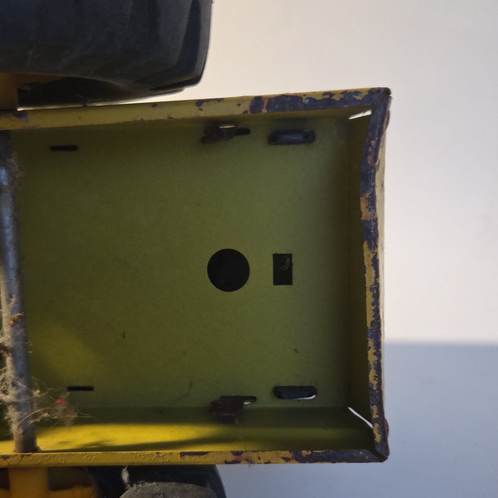 Vtg Tonka Turbo Diesel Front Loader Bulldozer Yellow Pressed Steel XMB-975 1970s