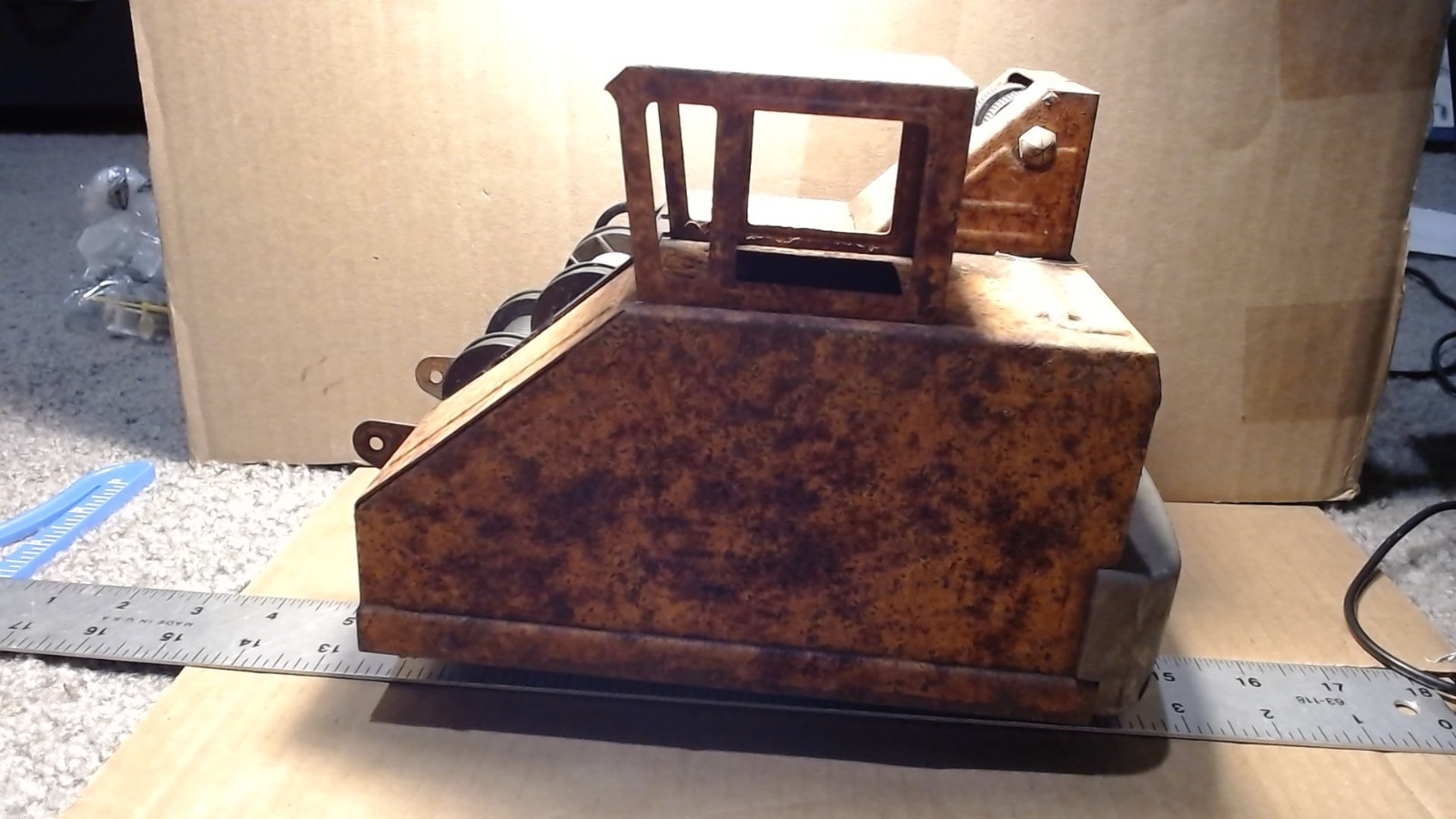 Vintage Pressed Steel Nylint Excavator/Crane Cab 1:16/18 Scale 1960-70’s JYParts