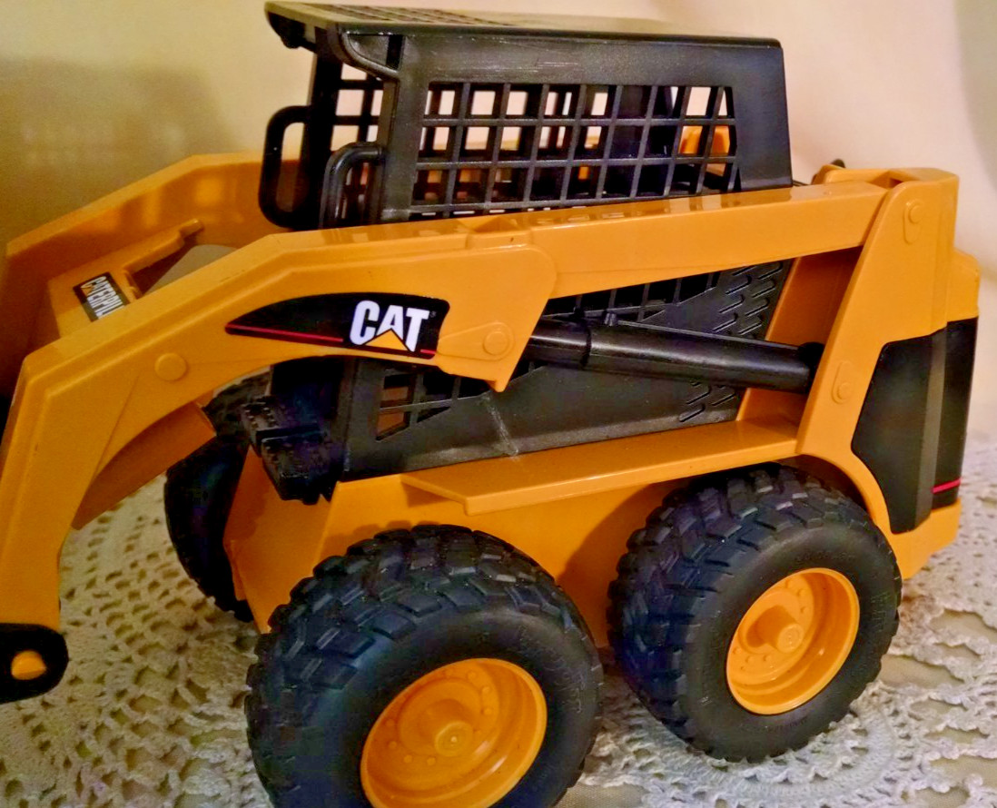 Bruder CAT Caterpillar Skid Steer Loader Plastic Loose Made Germany 1152/02 Used