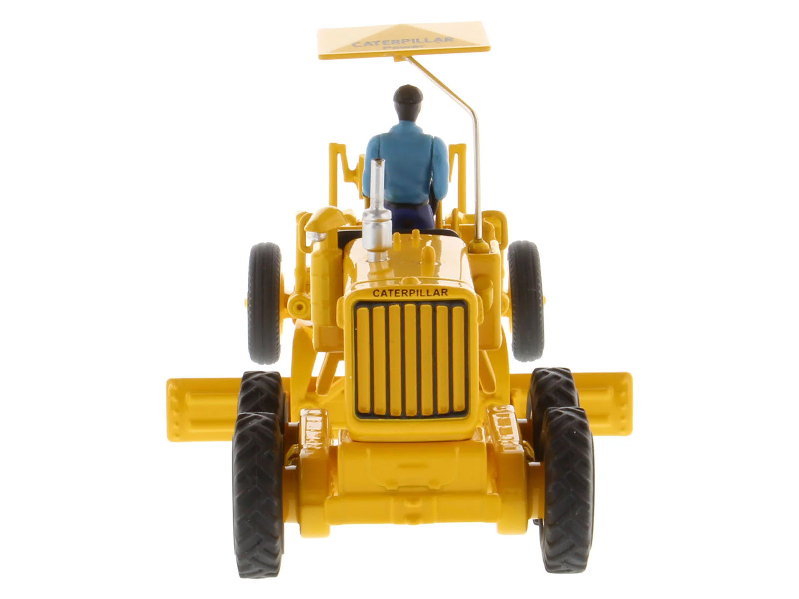 CAT Caterpillar No.12 Motor Grader Yellow with Operator “Vintage Series” 1/50 Di