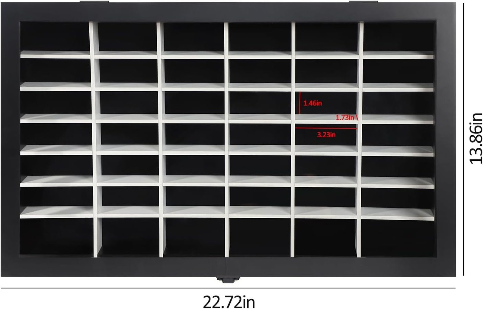 Diecast Model Car Display Case 1/64 Scale Toy Cars Organizer Storage Cabinet …