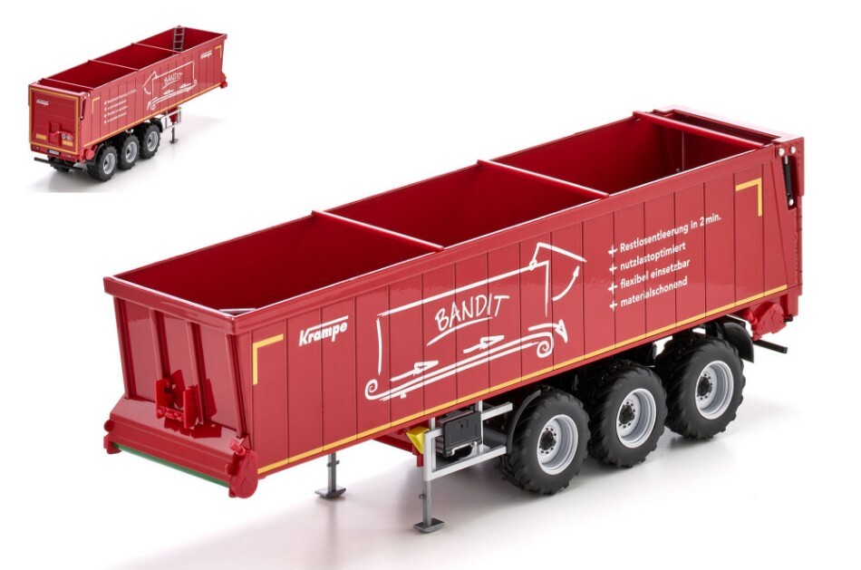 Wiking KRAMPE CONVEYOR BELT TRAILER SB II 1:32 Action Figure