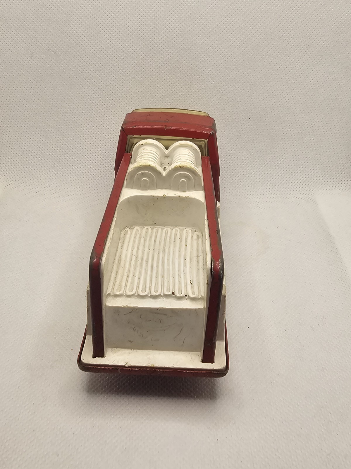 Vintage 1970s Tonka Mini Fire Engine Truck 5 3/4″ Long Pressed Steel Good