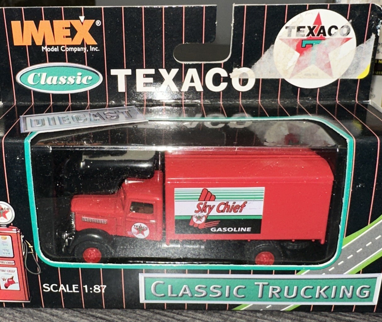 IMEX HO Scale #870174 Texaco Truck Die Cast NIB
