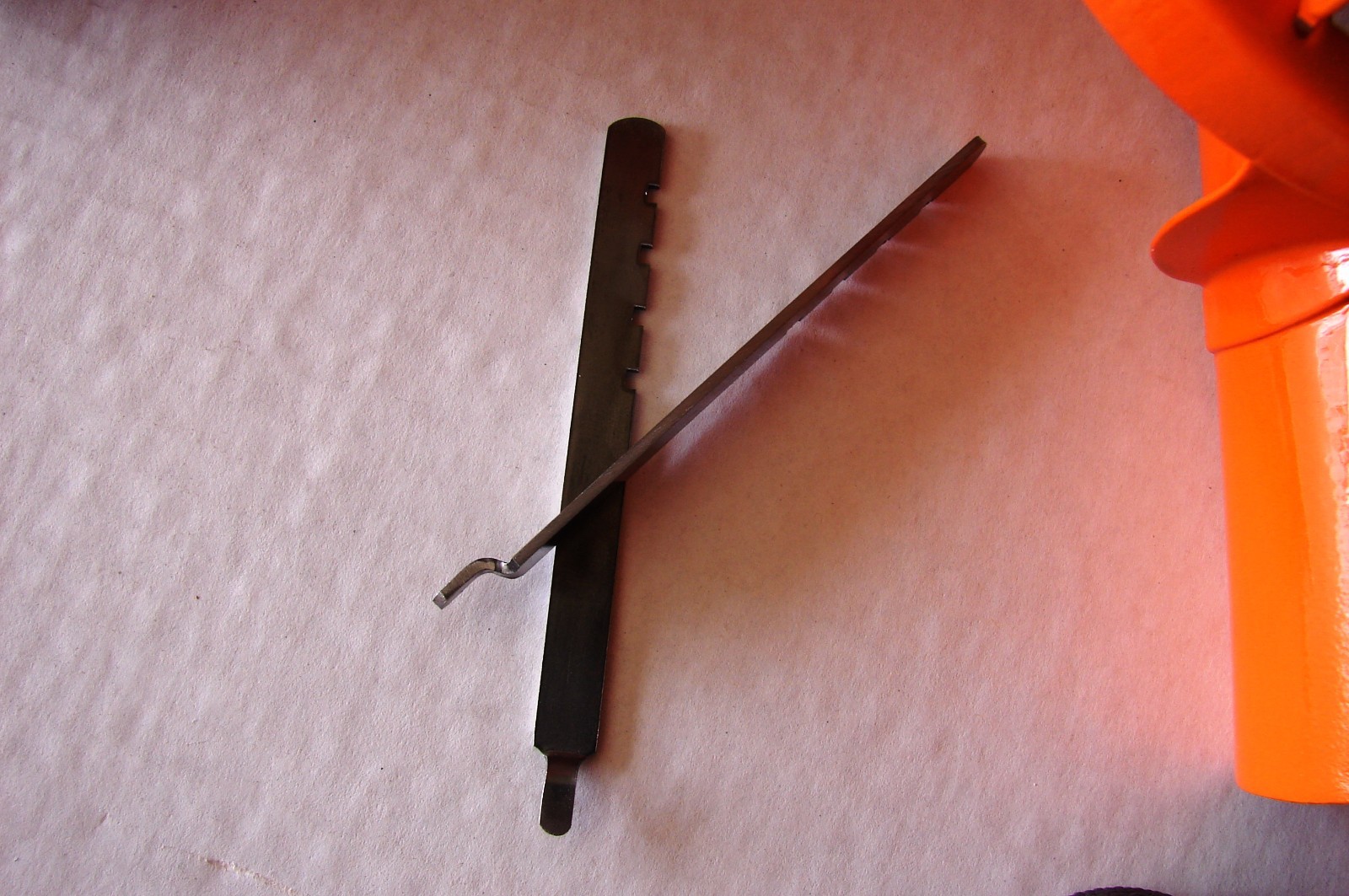 Doepke Model Toys -Adams Motor Grader-#2006 Part-(2)- Leveler Bars- Steel-1:12