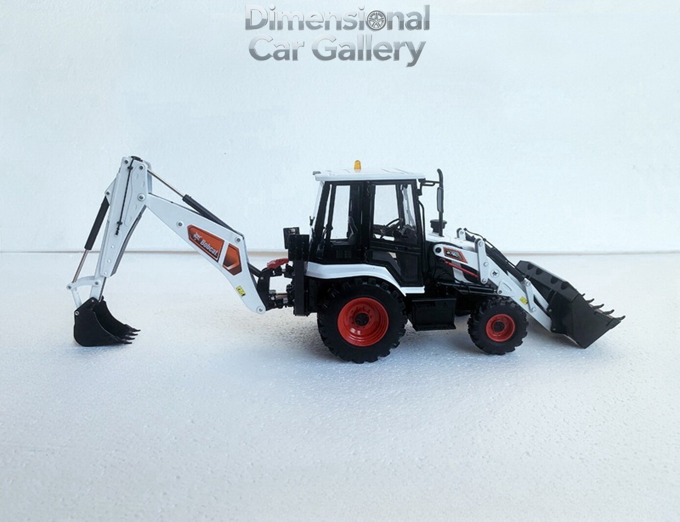 1/25 Scale Bobcat B760 Backhoe Loader Diecast Model Toy Collection Gift
