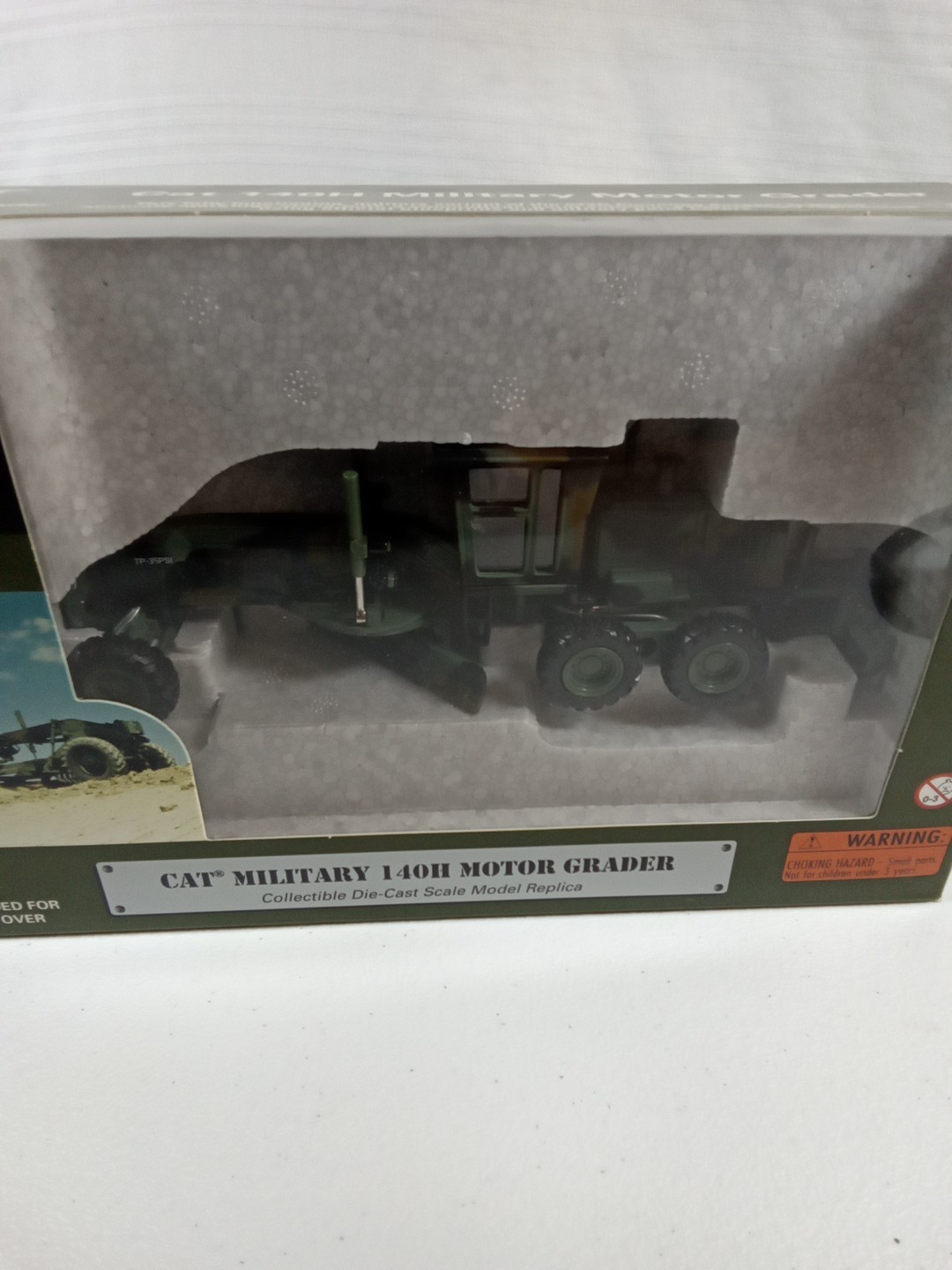 Norscot 55111 1:50 Diecast CAT Military 140H Motor Grader MB