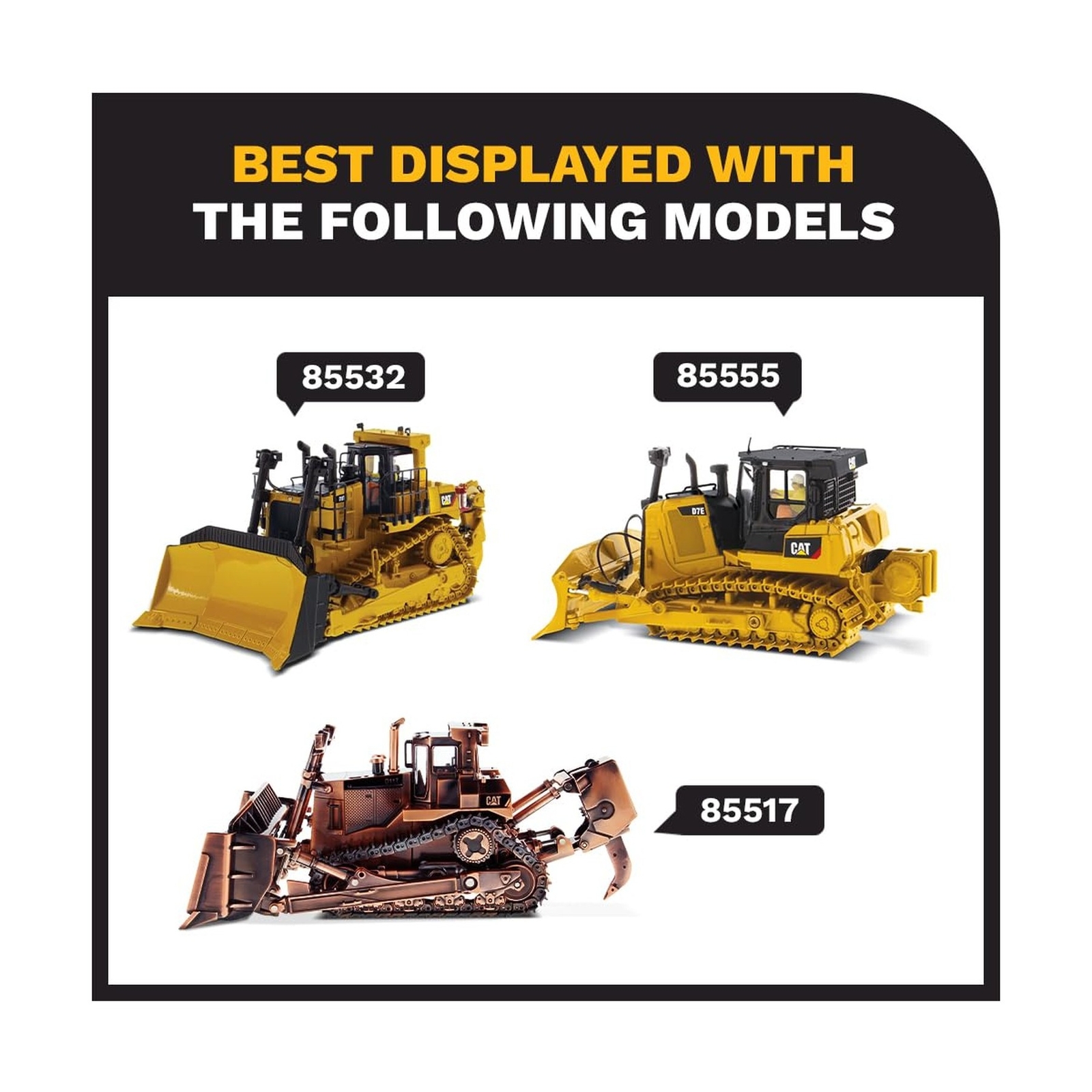 Diecast Masters 1:50 Caterpillar D6 XW SU Track-Type Tractor | High Line Seri…
