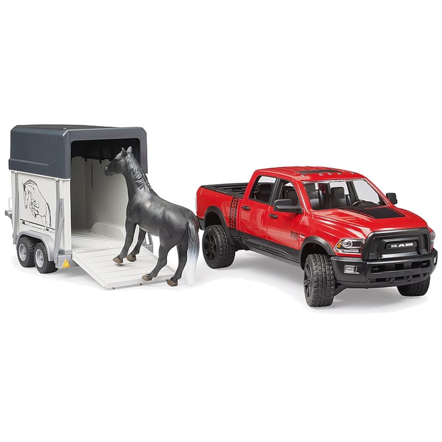 Durable Ram 2500 Power Wagon with Trailer