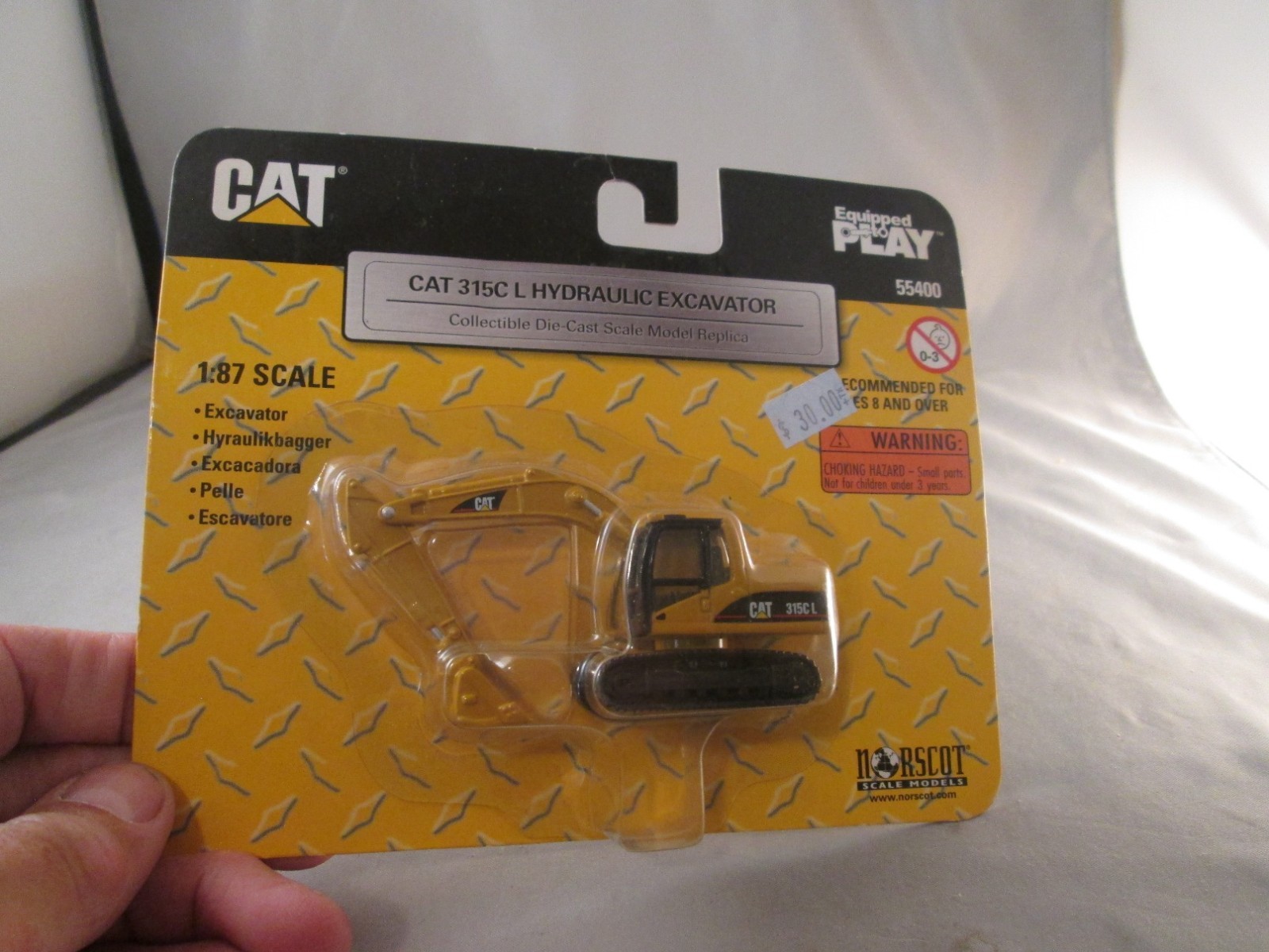 CAT 315C L HYDRAULIC EXCAVATOR 1:87 HO Die Cast 55400 Norscot Caterpillar new