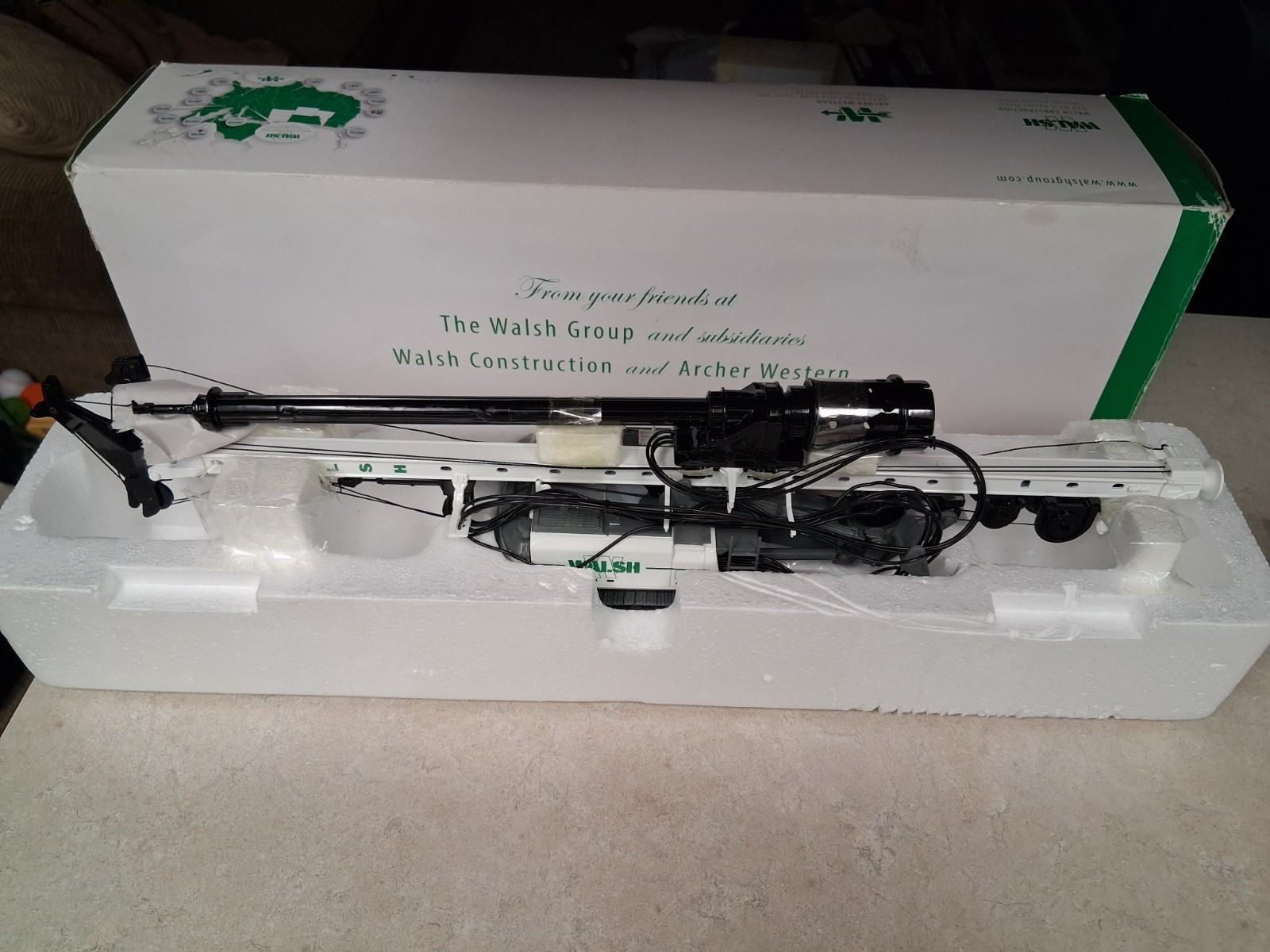1/50 Brami Bauer BG24H WALSH Rotary Drill w/Kelly Boring System