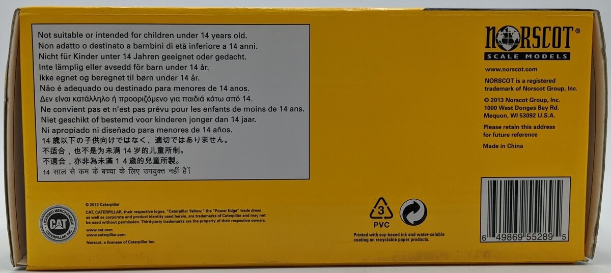 Norscot 55289 1:50 Caterpillar 980K Wheel Loader Material Loading Configuration