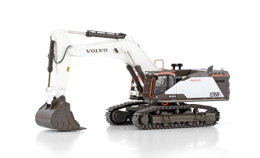 WSI 64-2012 Premium Line Volvo EC950F Crawler Excavator 1/50 White NEW IN BOX