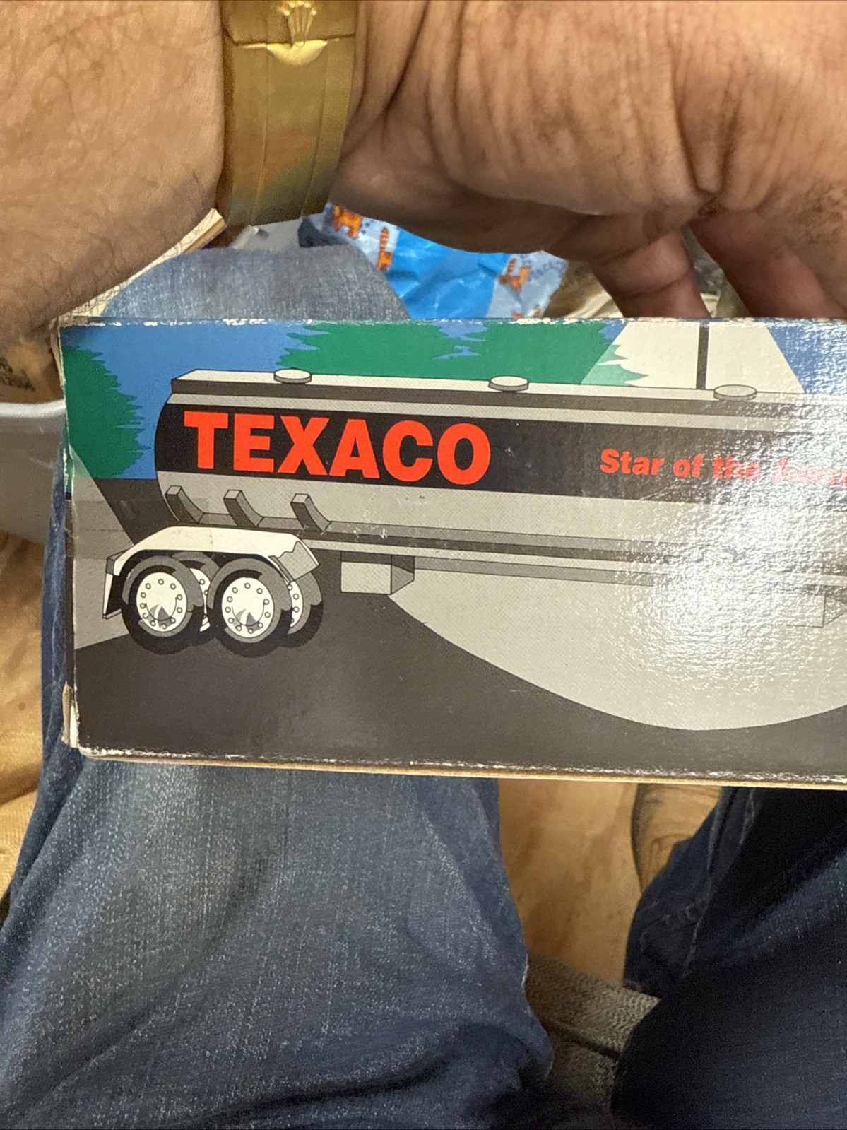 1994 Edition 1994 Texaco Toy Tanker Truck Has Working Lights and Sound TESTED