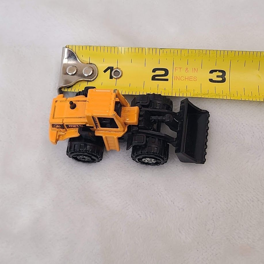 Engineering Metal Front Loader Wheel Loader Toy Truck 1:64 Bucket