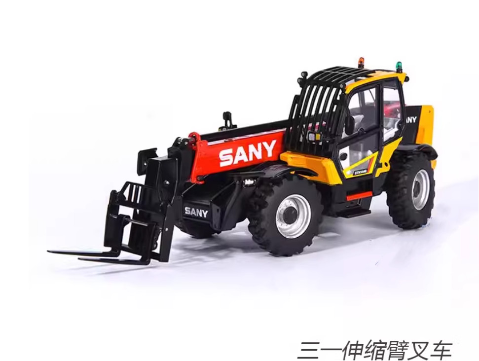 1:35 SANY STH1440 Telescopic Handler Construct Machine Equipment Diecast Model