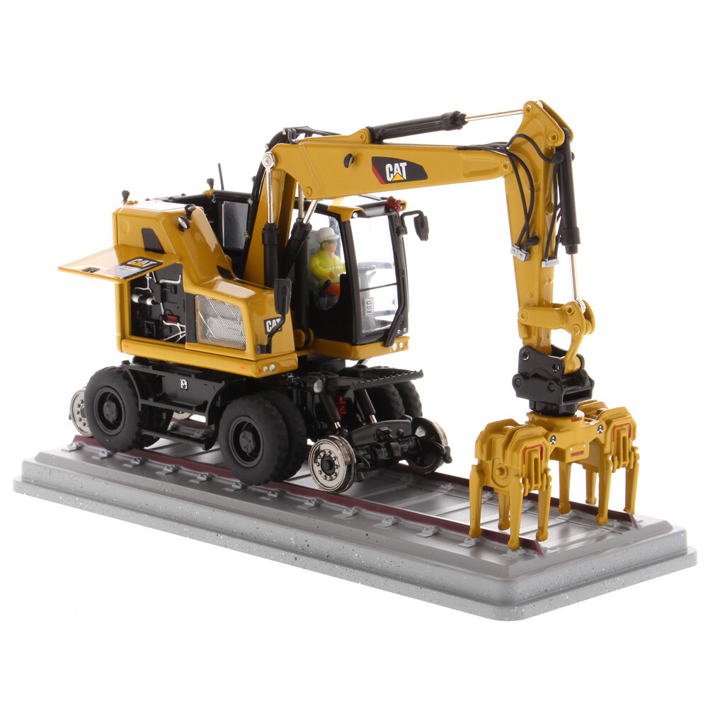 Caterpillar | 1:50 | SAFETY YELLOW | CAT 323F Railroad Excavator | # CAT 85661