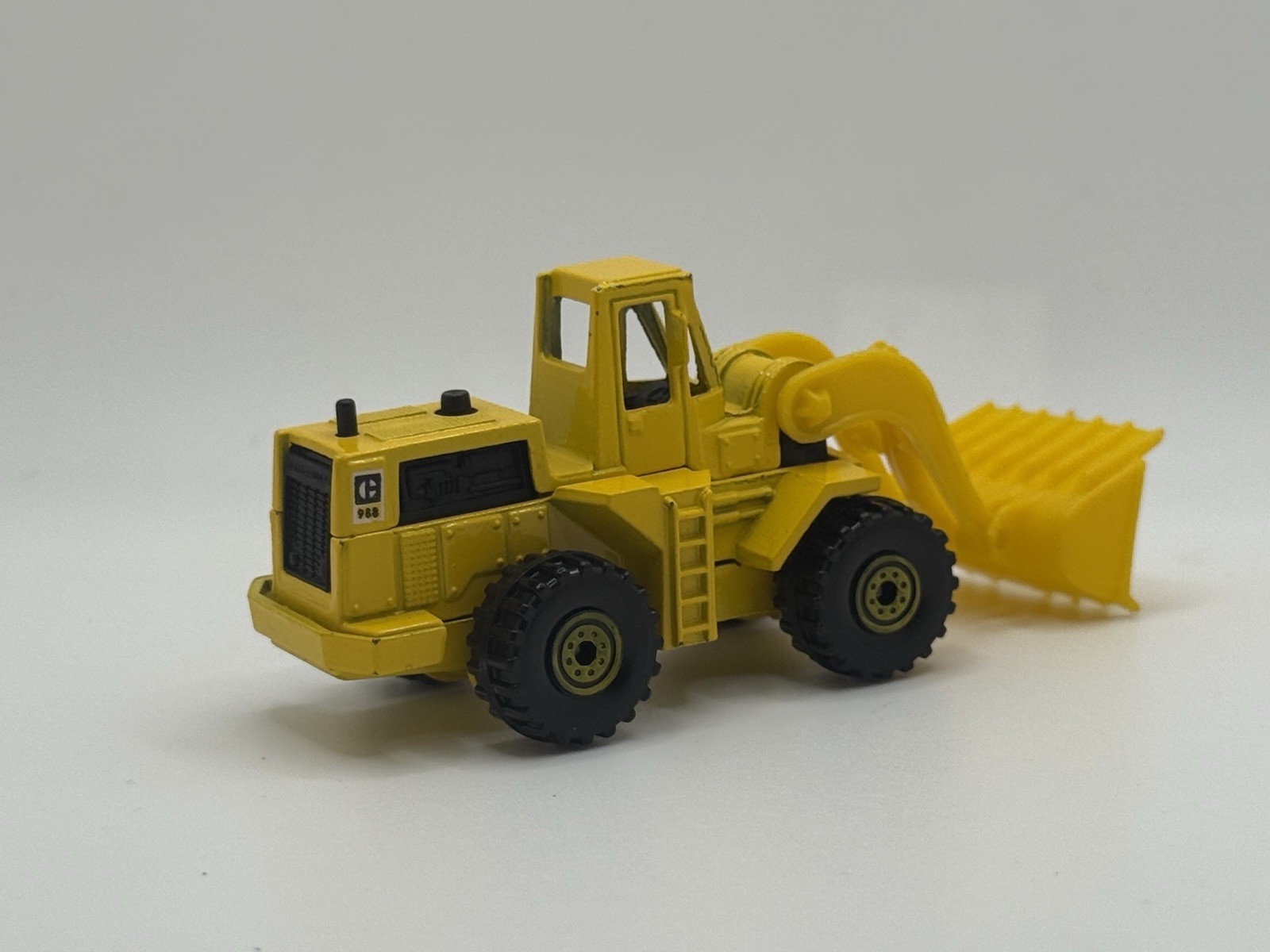 Vintage 1979 Mattel Hot Wheels Yellow Cat 3 Wheel Loader 1172 Diecast Malaysia