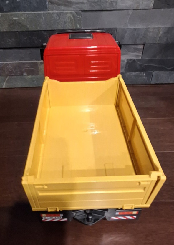 Bruder Truck 4143 Red Yellow Dump Truck Mercedes