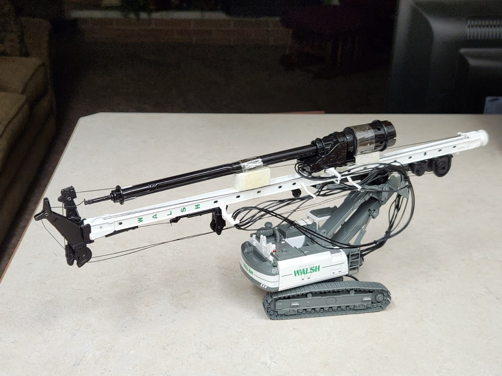 1/50 Brami Bauer BG24H WALSH Rotary Drill w/Kelly Boring System