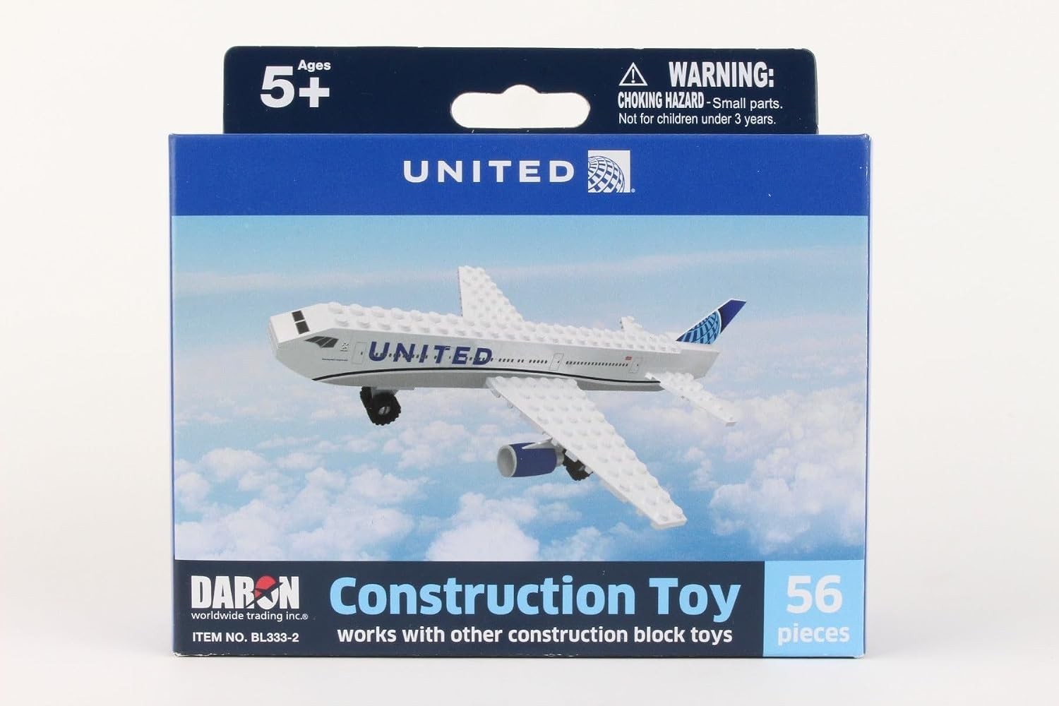 Fun United Airlines 56-Piece Construction Block Set – Inspire Young Innovators!