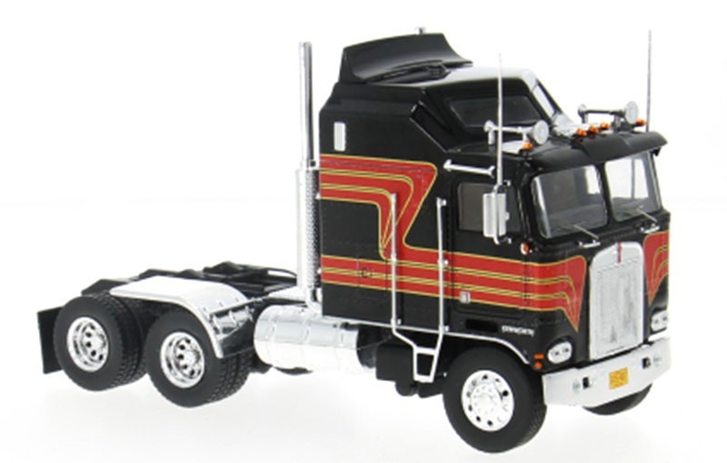 IXO TR229-22 Kenworth 1976 K10 Aerodyne – Black / Red 1/43 O Scale Diecast MIB