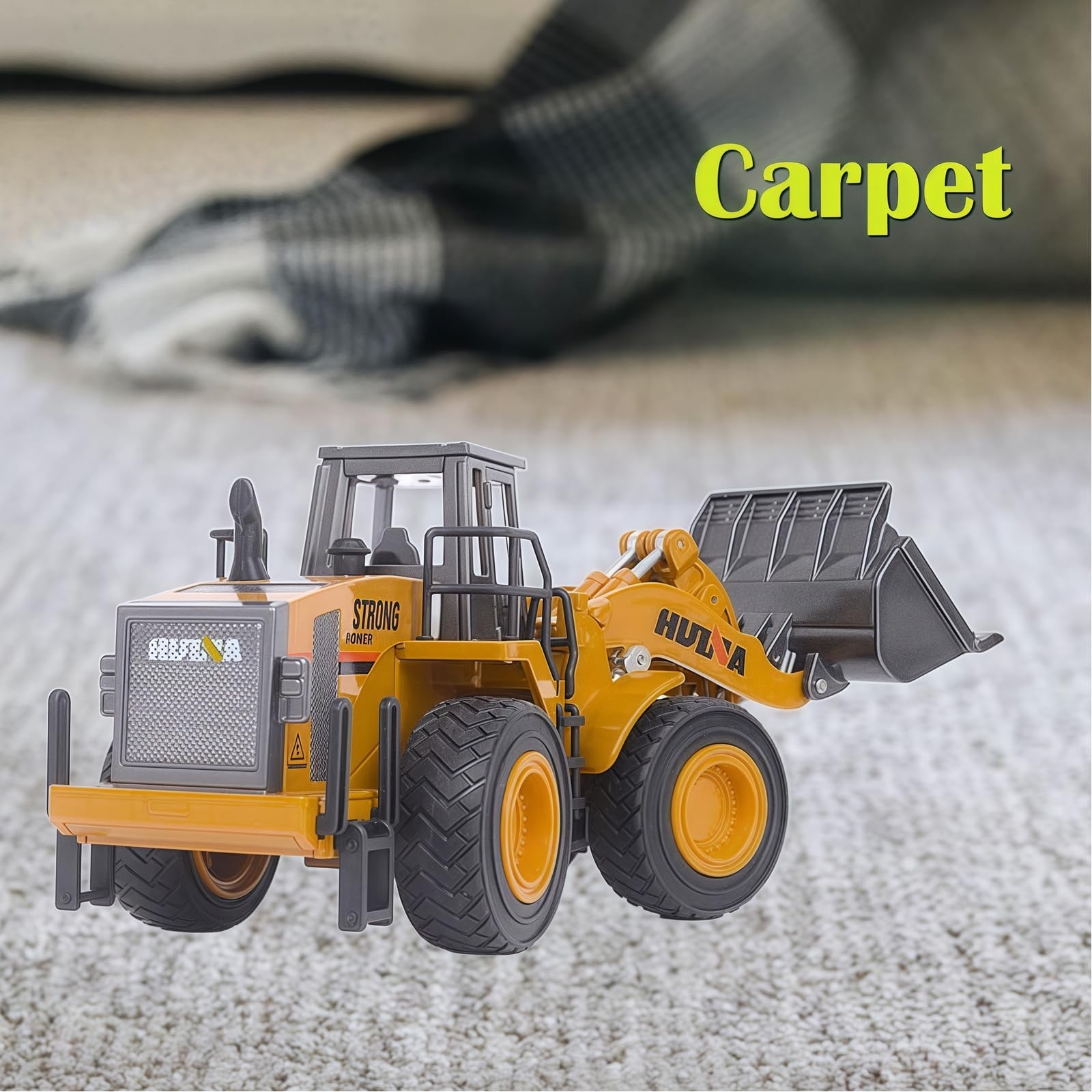 Qcar 1/40 Large Wheeled Loader Heavy Duty Construction Metal Bulldozer, Loder…