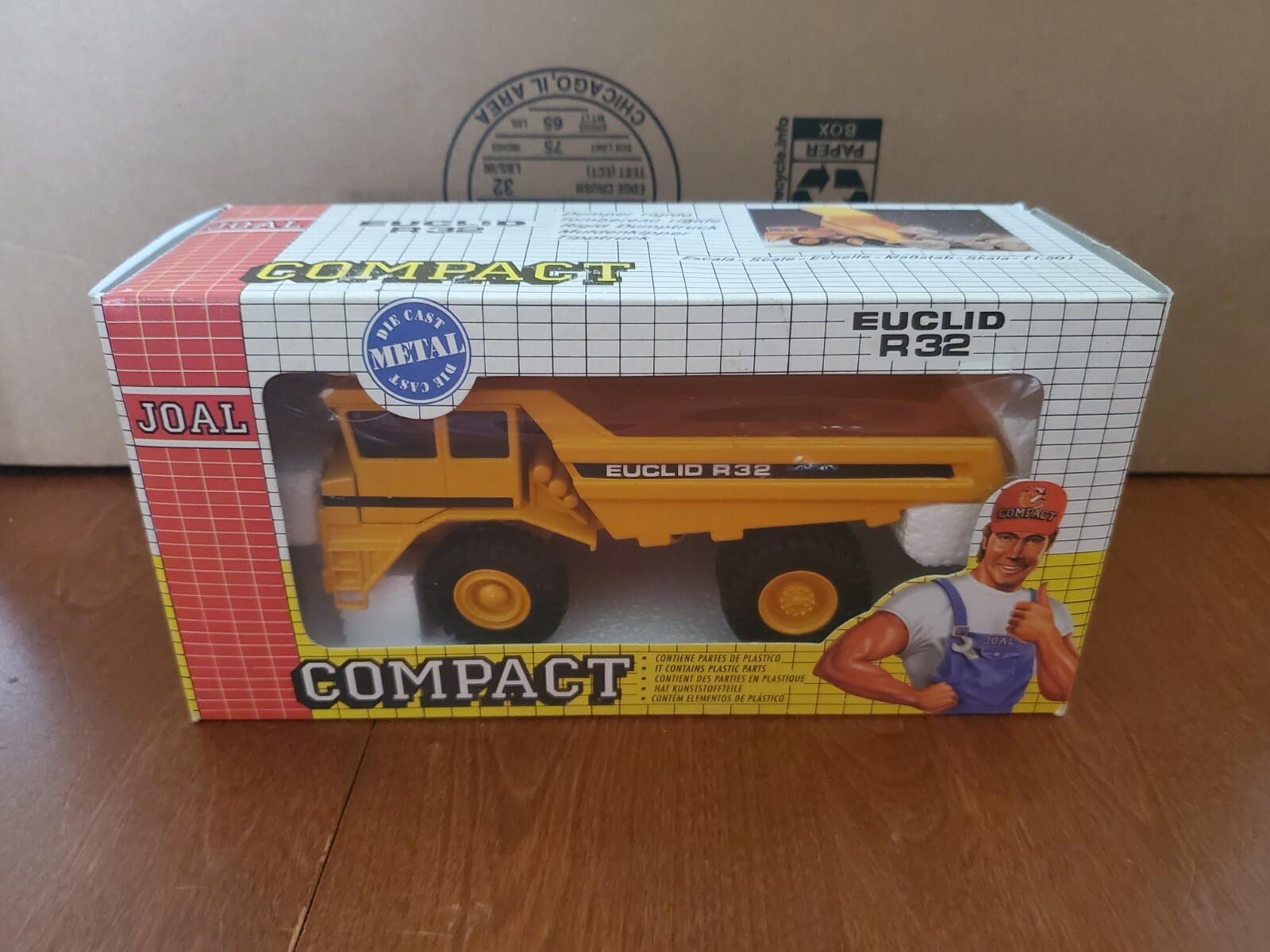 Joal Euclid R32 Ridged Dumptruck 1:50