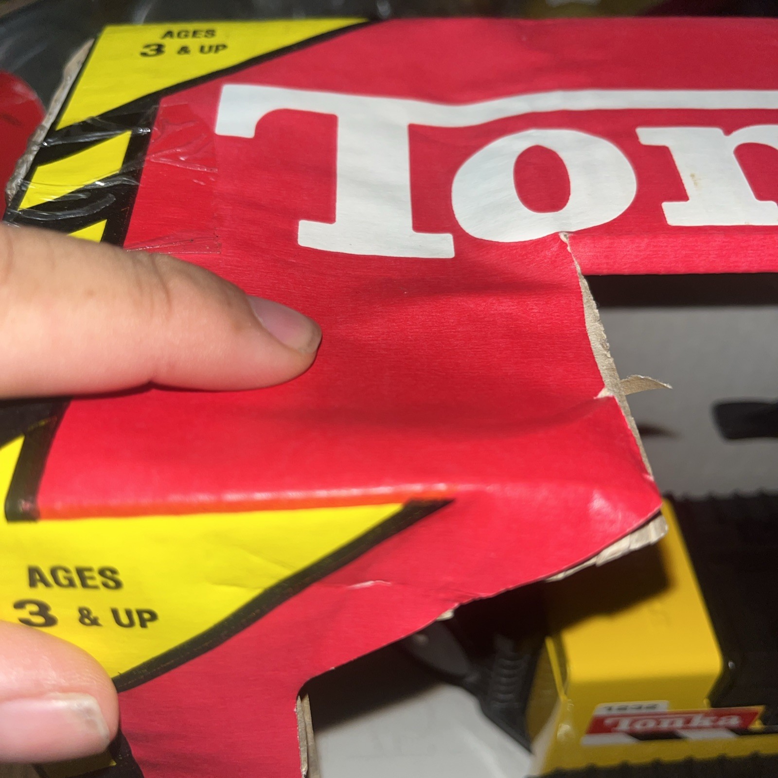Tonka Tough Trencher/Backhoe, NEW in Original Box, 92534, Steel, 1232