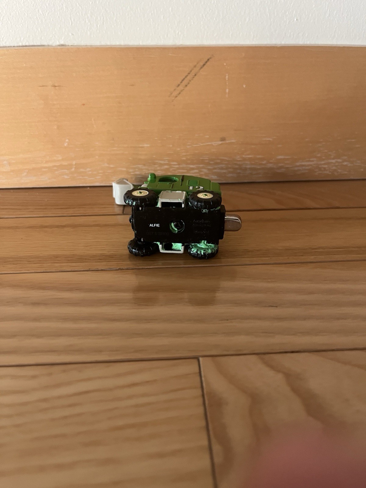 Thomas & Friends Alfie #12 Diecast Excavator Character Vehicle Toy Green