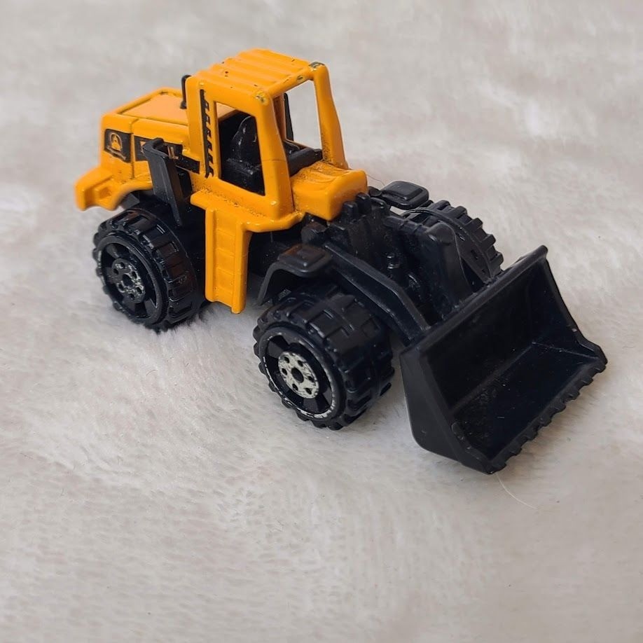 Engineering Metal Front Loader Wheel Loader Toy Truck 1:64 Bucket