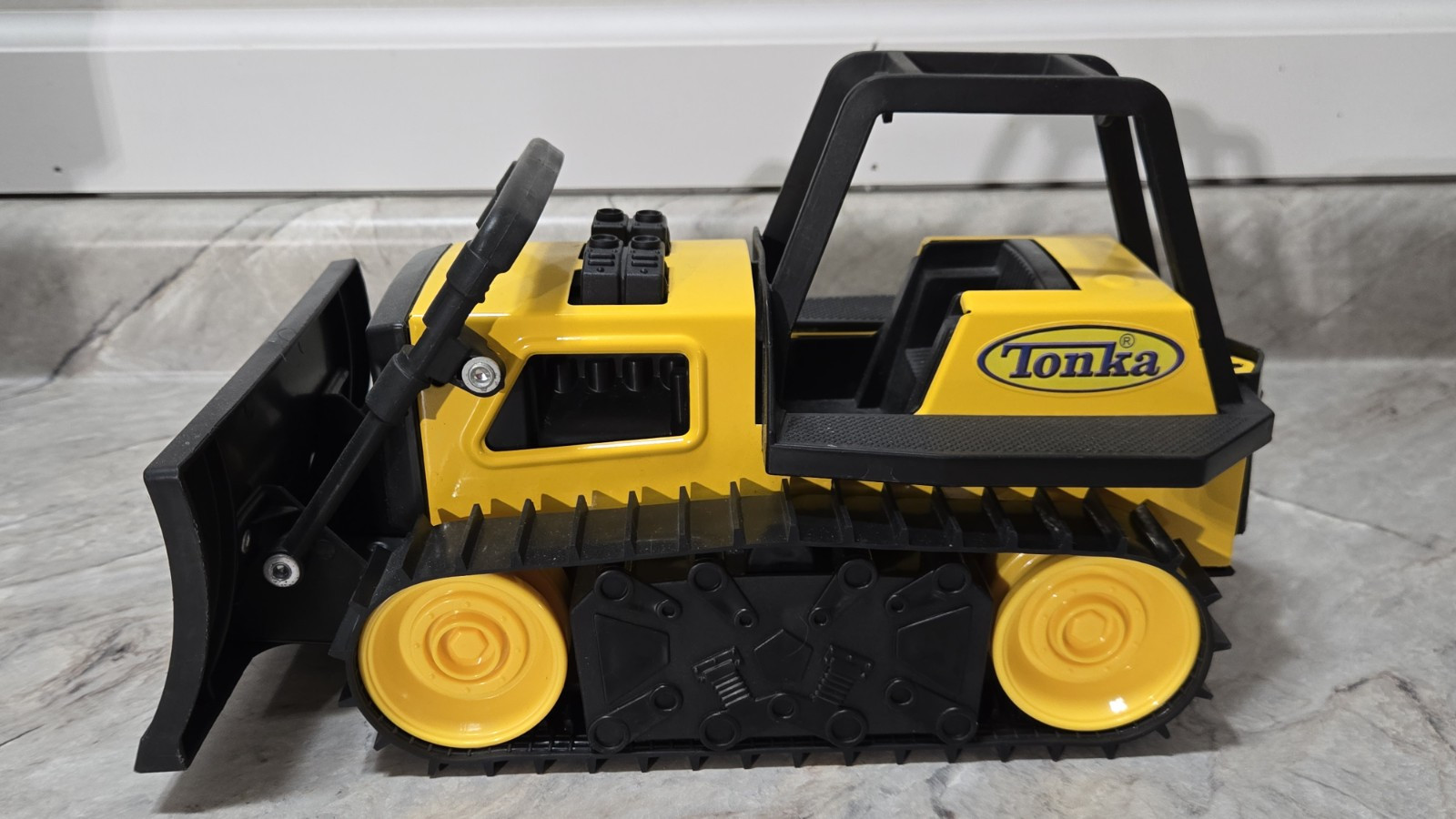 RETRO TONKA CLASSIC STEEL BULLDOZER CONSTRUCTION HEAVY MACHINERY TOY