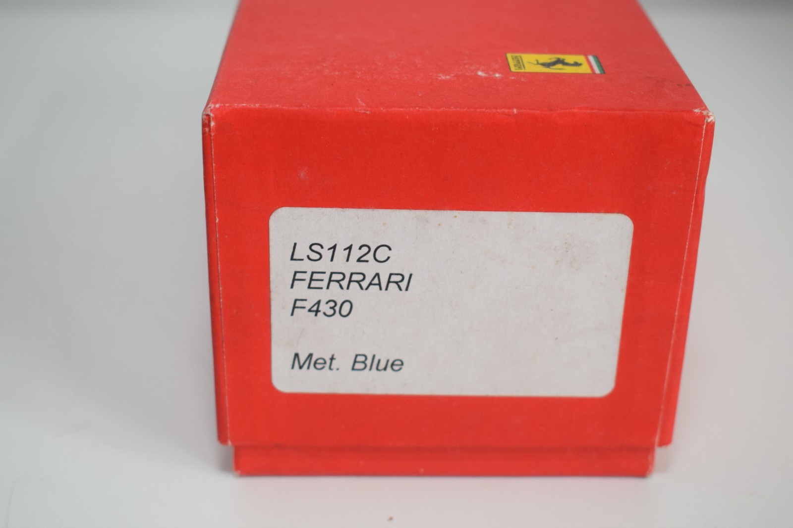 C10 1:43 LOOKSMART LS112C LS112 C FERRARI F430 MET. BLUE MIB RARE