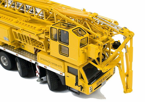 WSI 04-1038 Spierings AT5 SK599N Mobile Crane Die-cast 1/50 MIB
