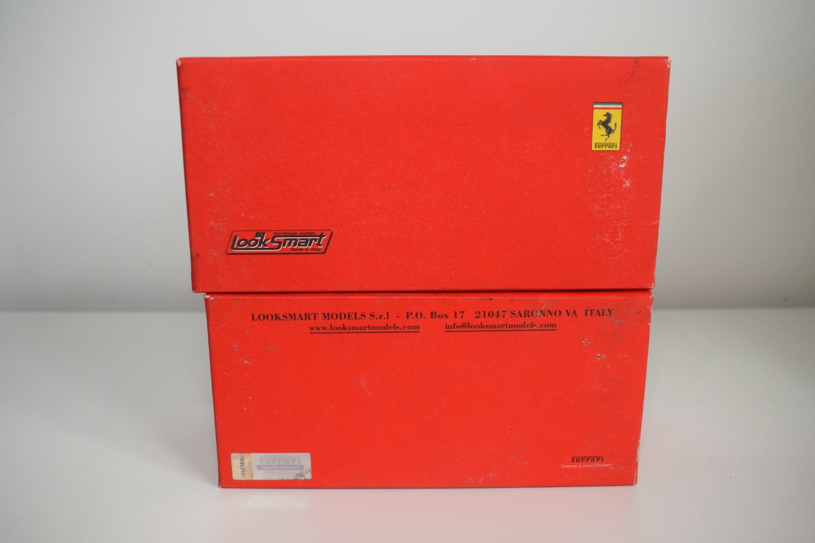 C10 1:43 LOOKSMART LS112C LS112 C FERRARI F430 MET. BLUE MIB RARE