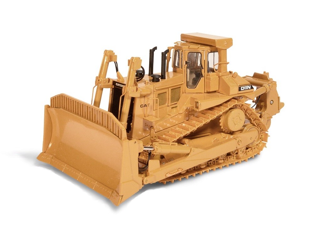 Cat D11N Dozer with SU-Blade and Single-Shank Ripper – CCM 1:48 Scale Model New