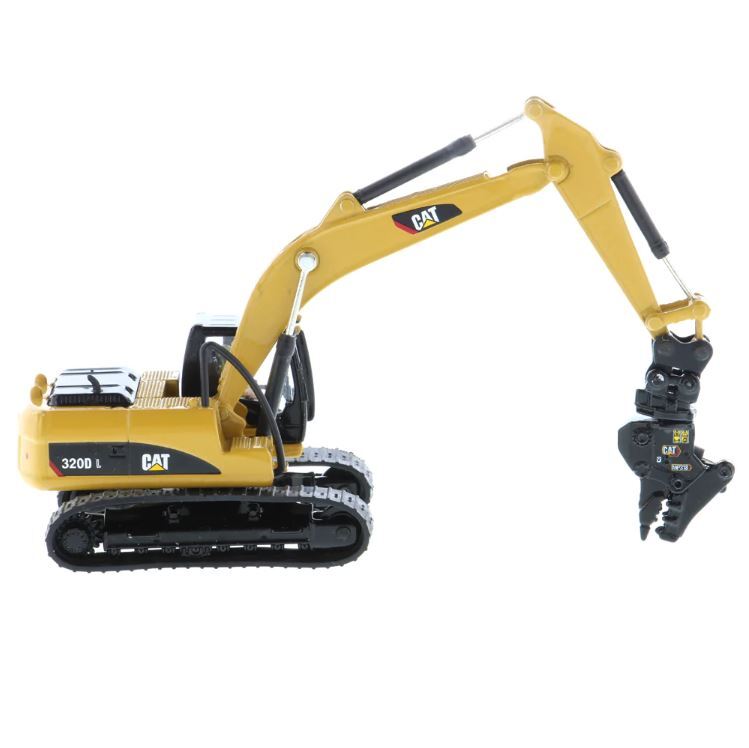 Diecast Masters 85652 Cat 320D L Hydraulic Excavator & Work Tools 1/87 Scale