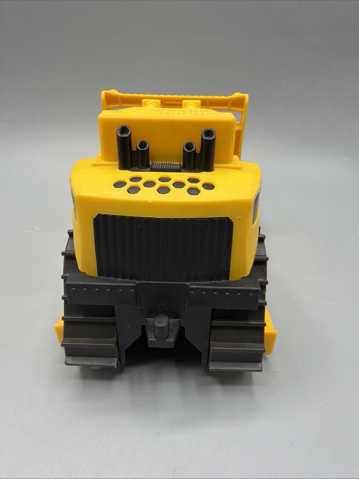 Cat Plastic Yellow Black Construction Vehicle Bulldozer Tractor