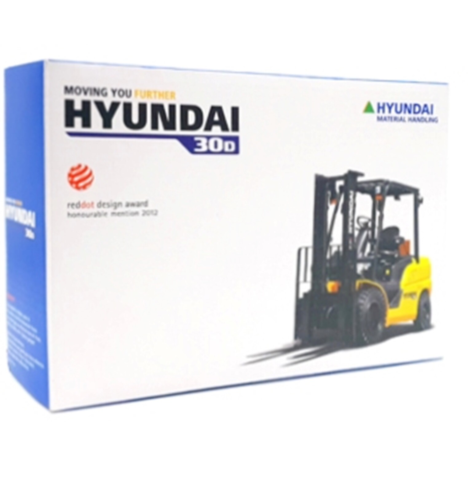HYUNDAI 1/20 30D FORKLIFT TRUCK Die-Cast Construction Miniature ⭐Express⭐