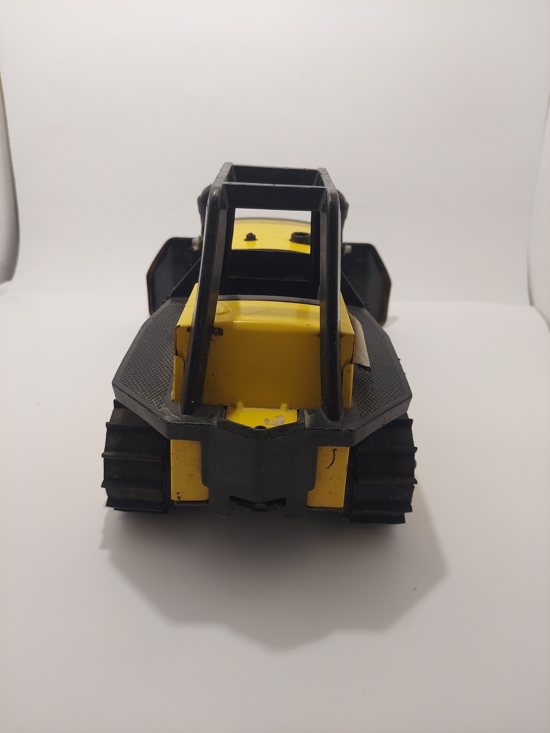 Vintage Tonka 1980’s Yellow Pressed Steel Bulldozer 13″ Model #51054 NICE COND.