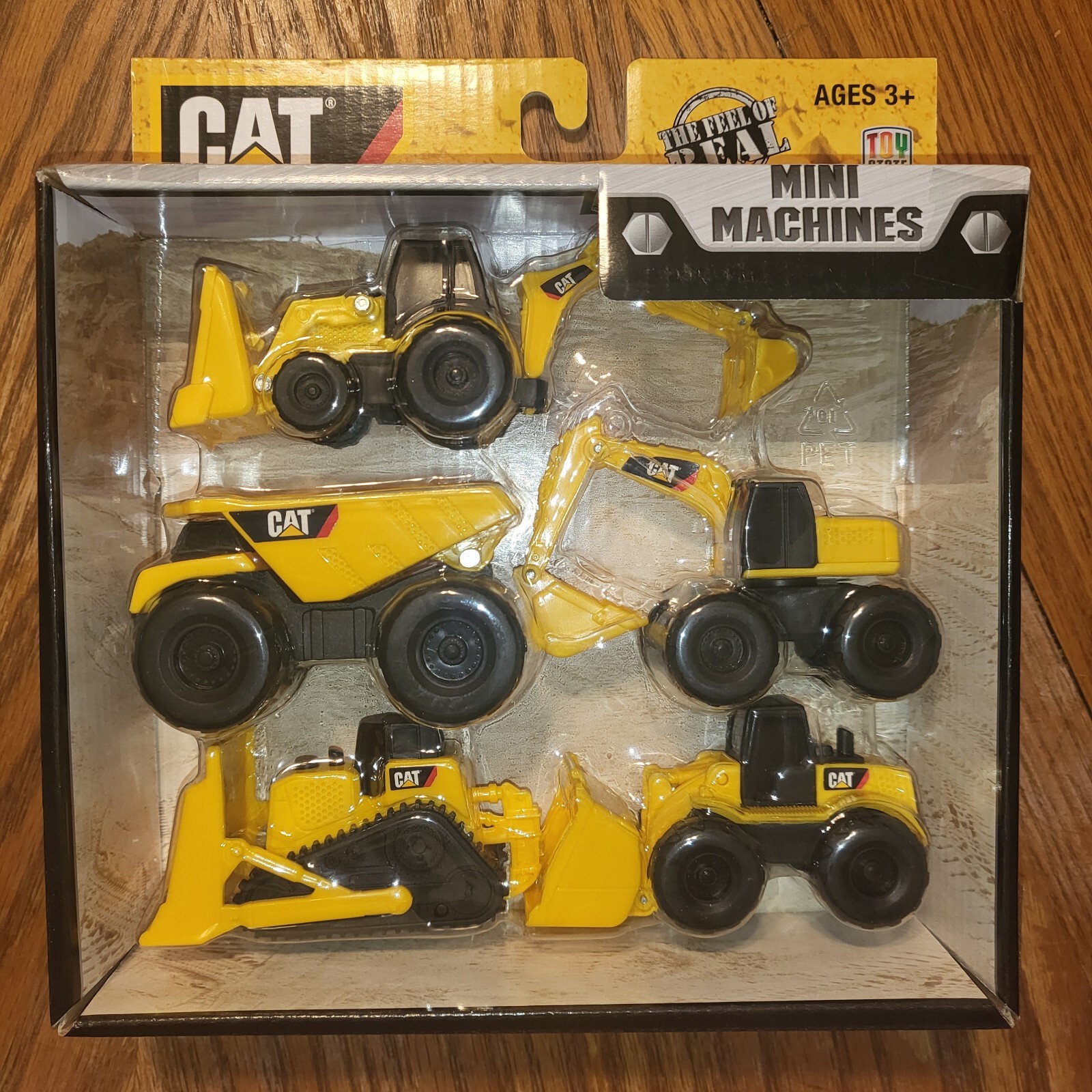 CAT Mini Machines Toy Set – Pack of 5