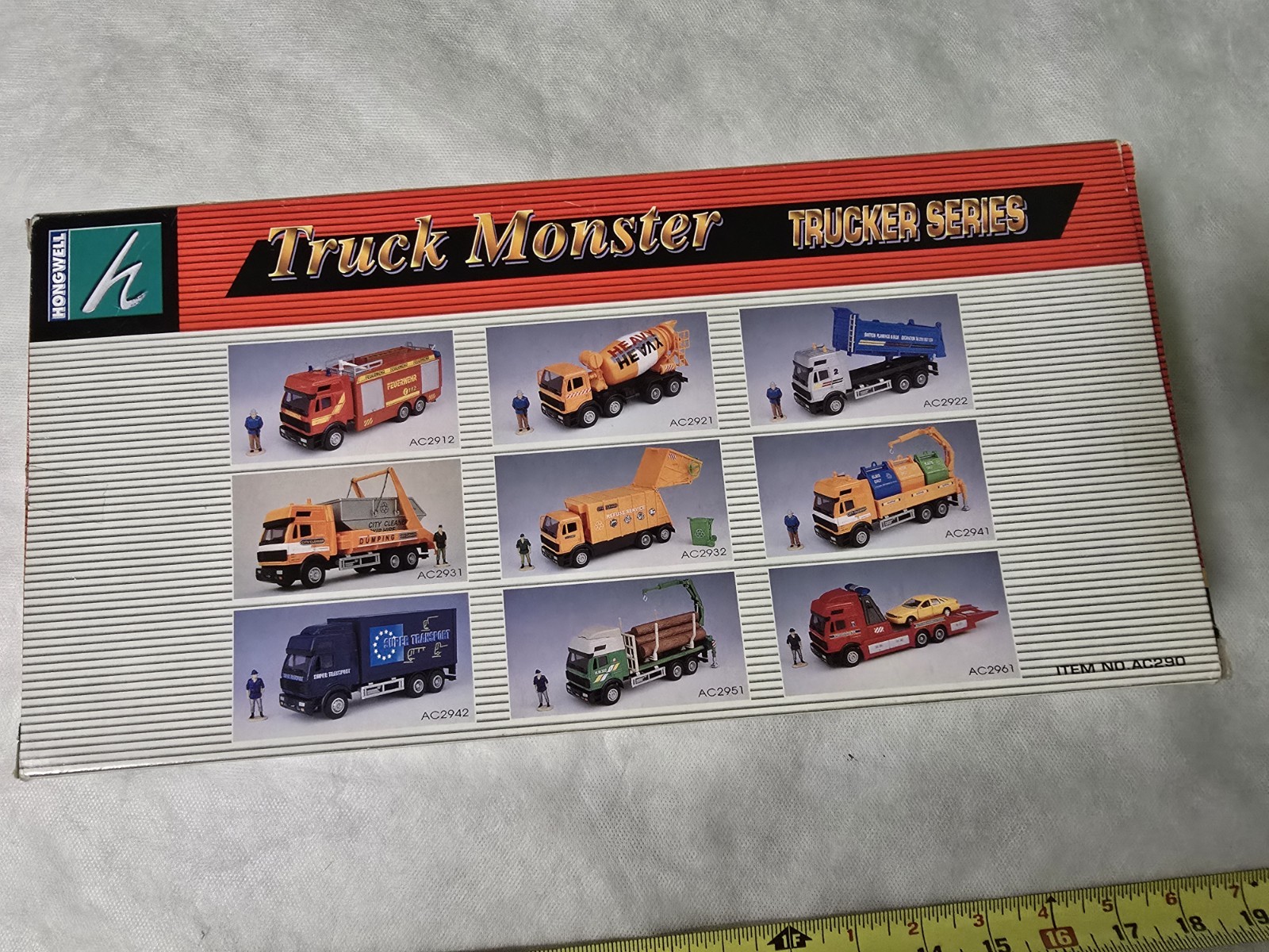 Autocraft Gift Set Series Truck Monster die cast item No. AC520 eurotran Trailer